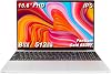 15.6 Inch Backlit Keyboard Laptop, DDR3 8GB SSD 512GB, Celeron 6500 Y Processor (Up to 3.4GHz), with Fingerprint Recognition,WiFi,USB 3.0, Webcam, HDMI, Ultral Light Laptop for Students and Business
