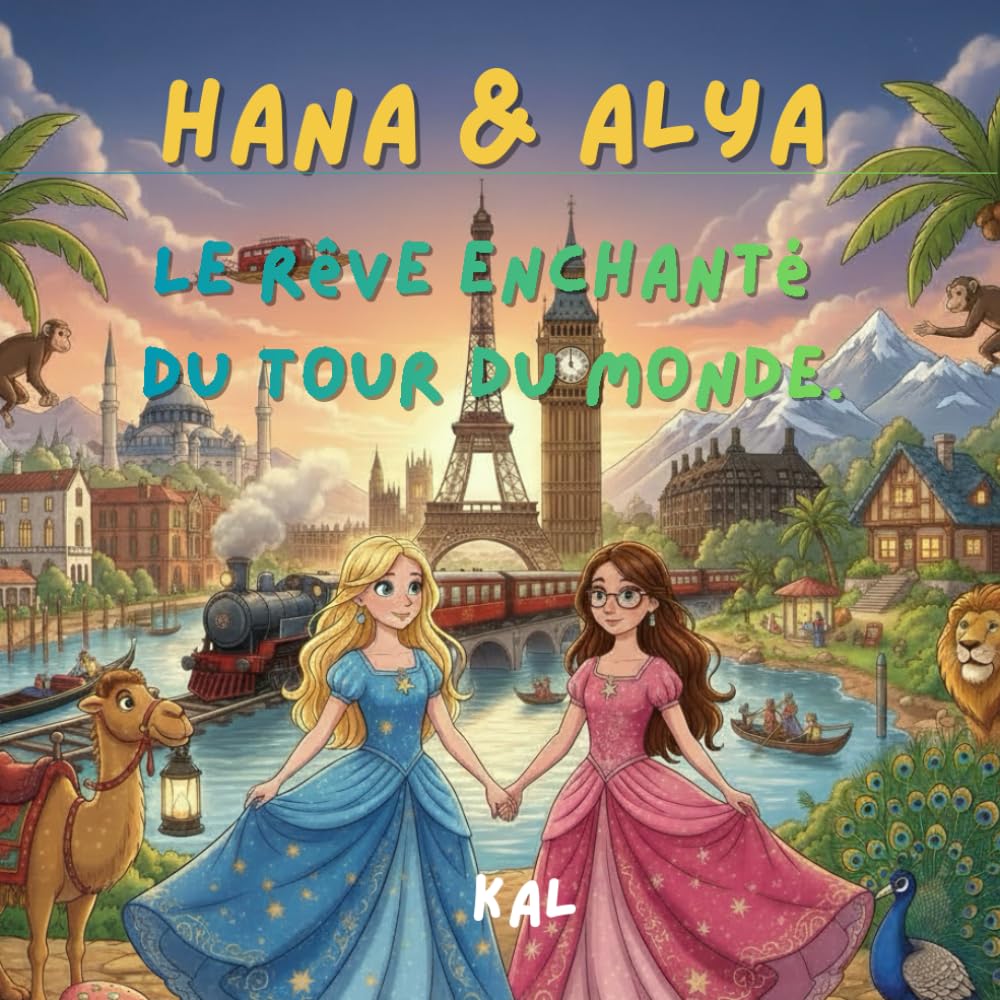 Hana, Alya les cousines enchantées: Le Tour du Monde enchanté de deux princesses inséparables.