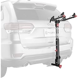 Porta Bicicleta Para Auto Es Legal Allen Sports Deluxe+ - Portabicicletas de liberación rápida para 2 Bicicletas de 1 1/4 Pulgadas y 2 Pulgadas, Enganche Modelo 820QR, Color Negro