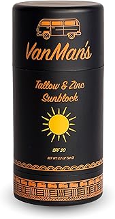 Vanman Tallow and Zinc Sunblock Stick – Prote...
