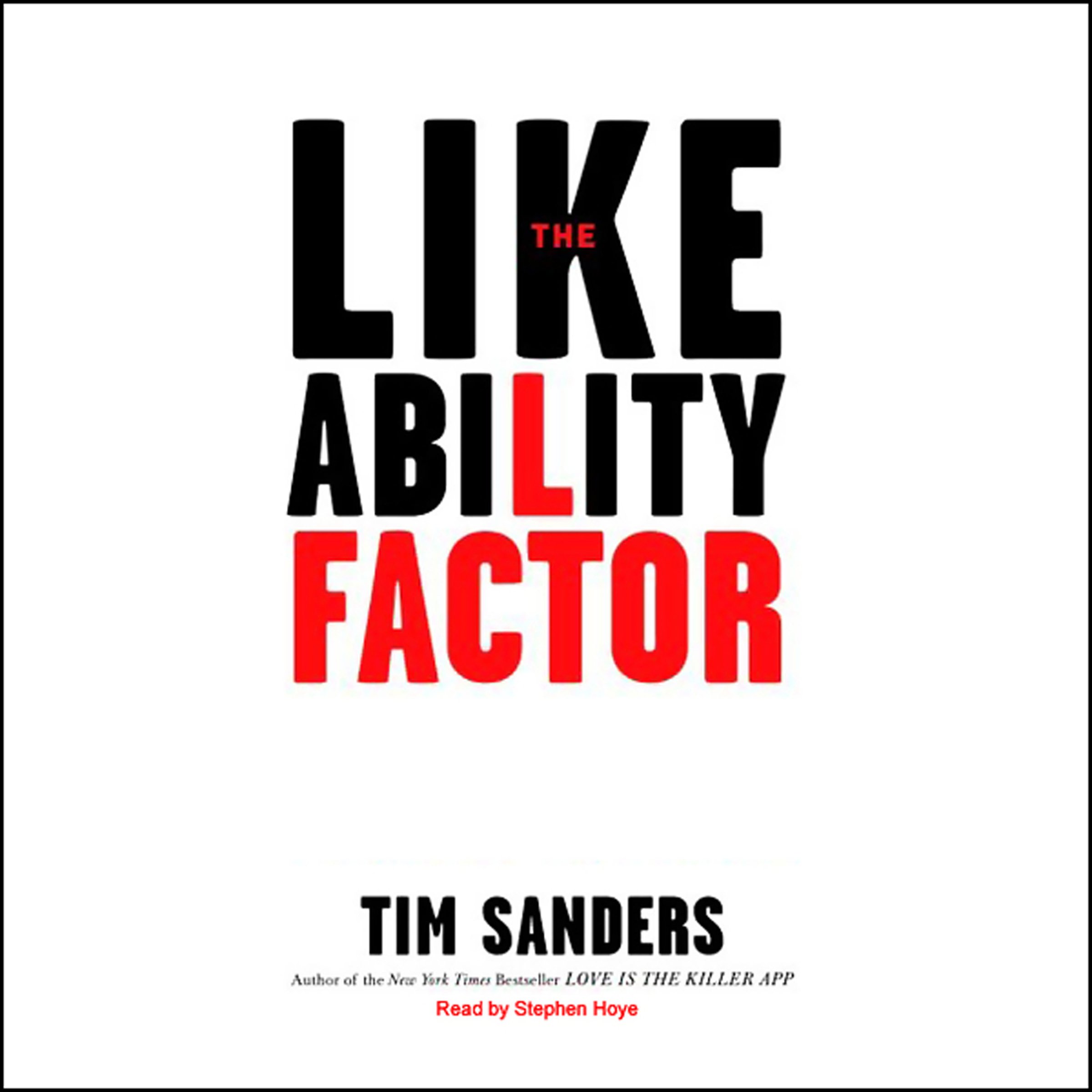 Cover art for The Likeability Factor