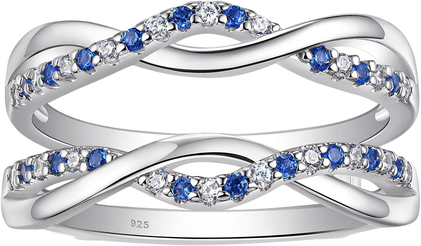 Newshe Ring Enhancer for Engagement Rings Cubic Zirconia