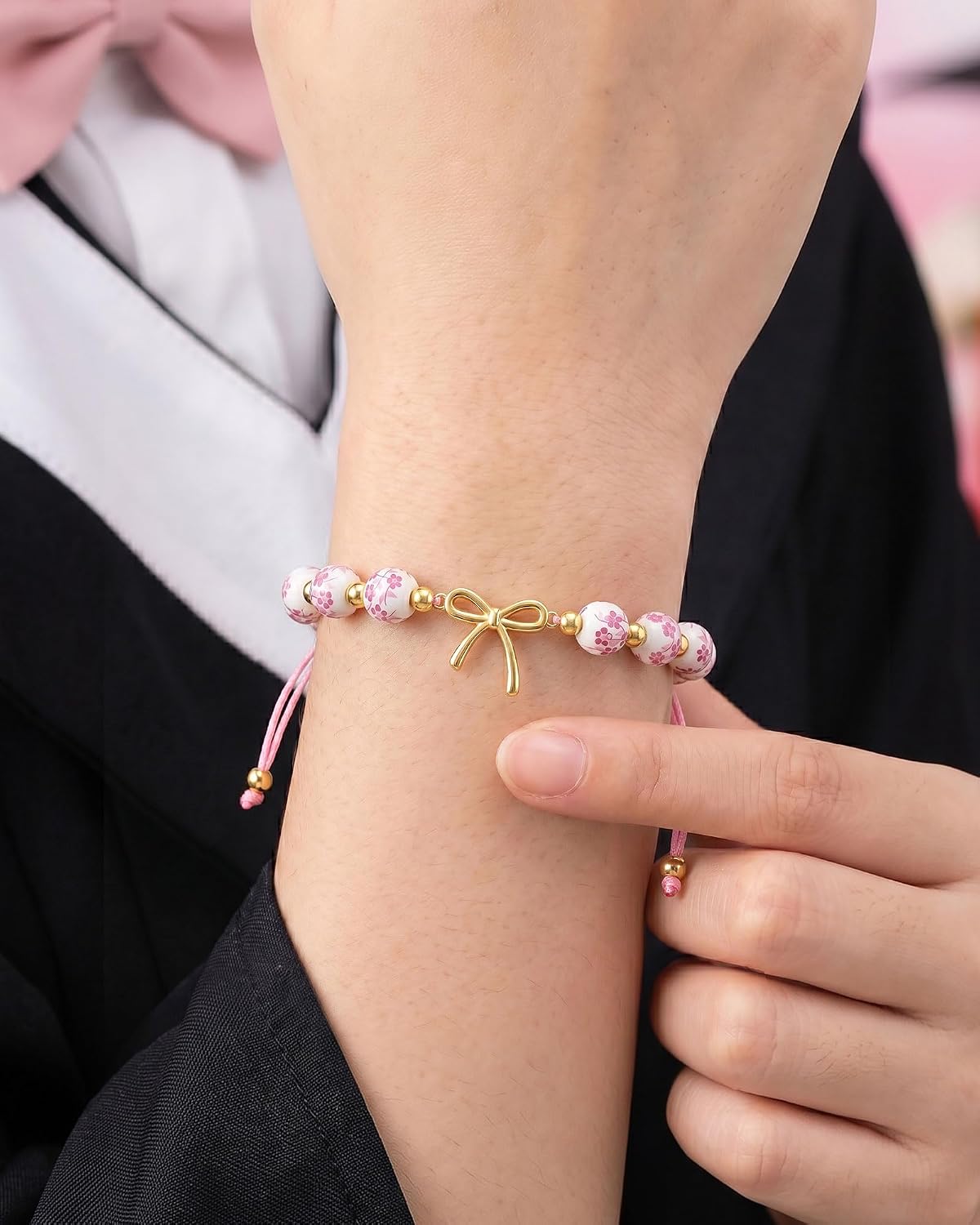 Bow Bracelet Kindergarten 5th 8th Grade Graduation Gifts for Girls