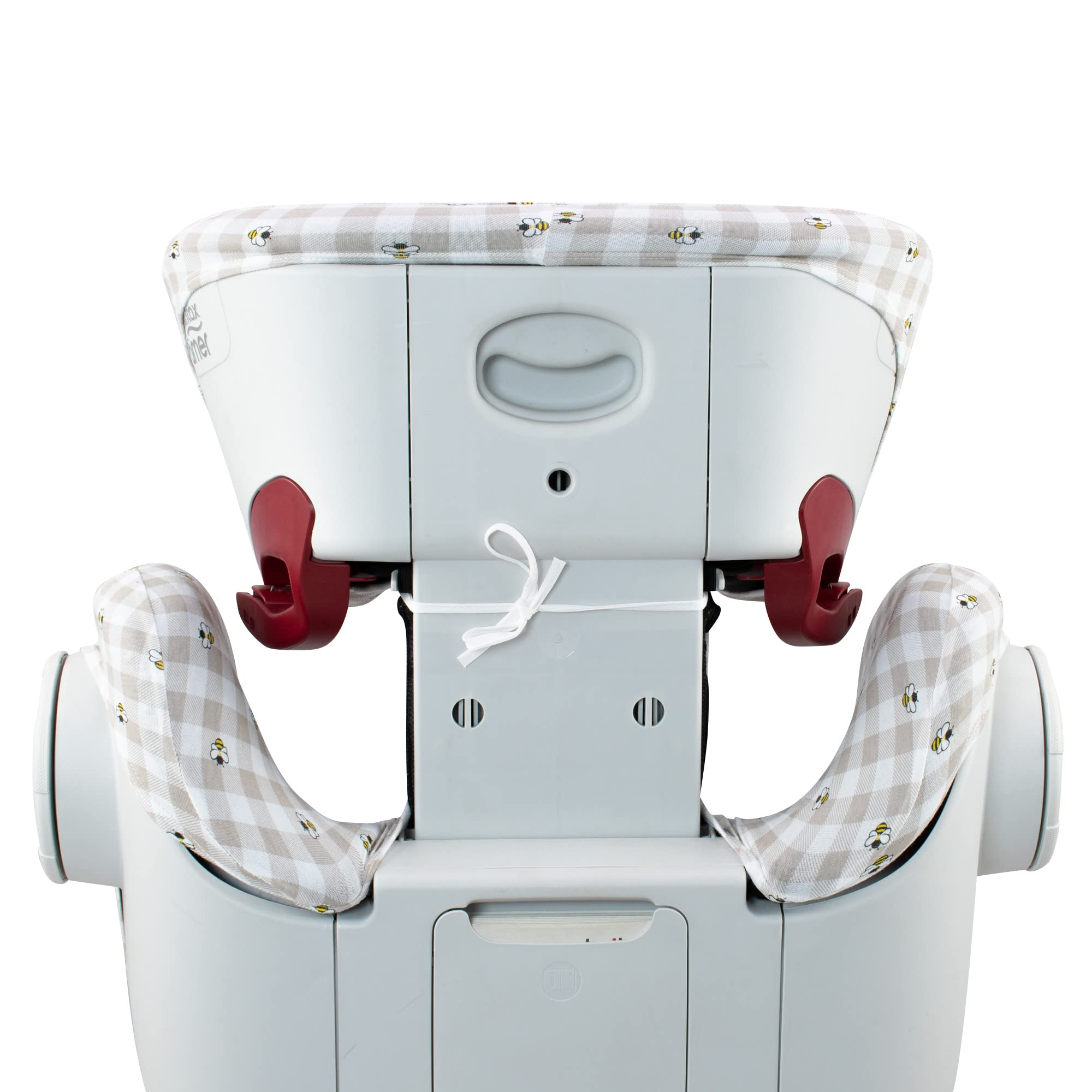 JYOKO Kids Bezug für Autositz kompatibel mit Römer KIDFIX II XP SICT (Picnic Vichy, MIT Auge)
