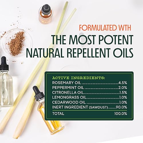 Miniatura 7 de Murphys Naturals Varitas de incienso repelentes de mosquitos  Sin DEET con aceites esenciales a base de plantas  Protección de 25 horas  8 barras