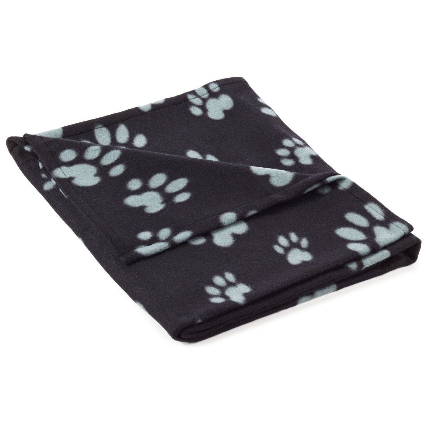 Trixie 37183 Koc polarowy Barney, 150 × 100 cm, czarny/szary