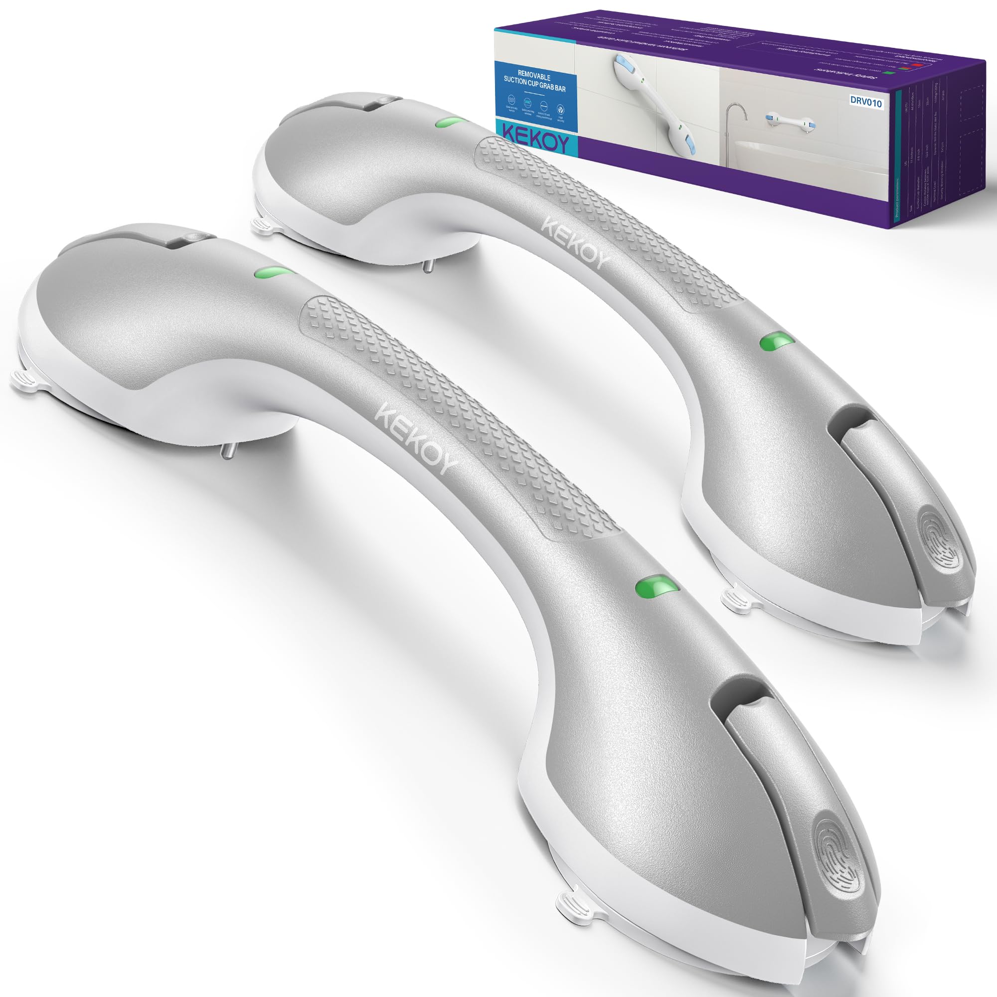 KEKOY 17.5 Inch Suction Grab Bar
