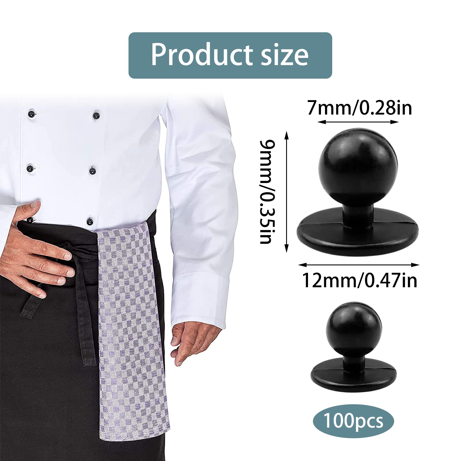 Veste Chef Cuisinier Boutons à Pression Jeans - Vestes De Cuisine/Veste