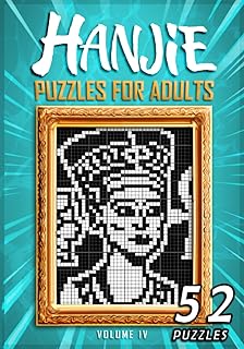 Comprar Hanjie Puzzles For Adults Volume IV: Nonogram Puzzle Book | 52 Japanese Logic Puzzles