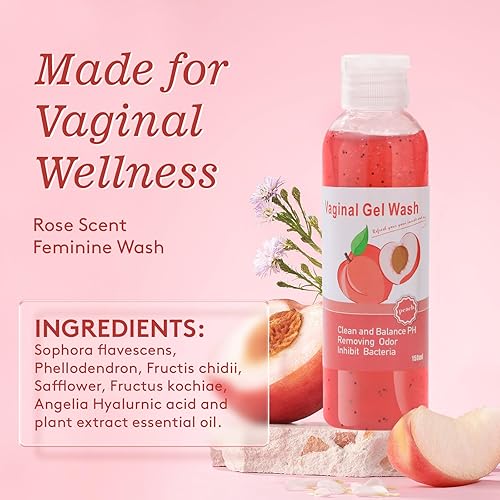 Miniatura 17 de Juego de lavado femenino y aceite Yoni y jabón Yoni para mujer, lavado Yoni para equilibrio vaginal de pH elimina el olor, hidratante de 1 onza
