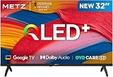 Metz 32 Pouces (80 cm) Smart TV Google Television LED, QLED, HDR 10 Dolby Audio Bluetooth 5,1 EyeCare Tuner DVB-T/T2/C/S/S2 CI+ (32MQF7000Z) - 1