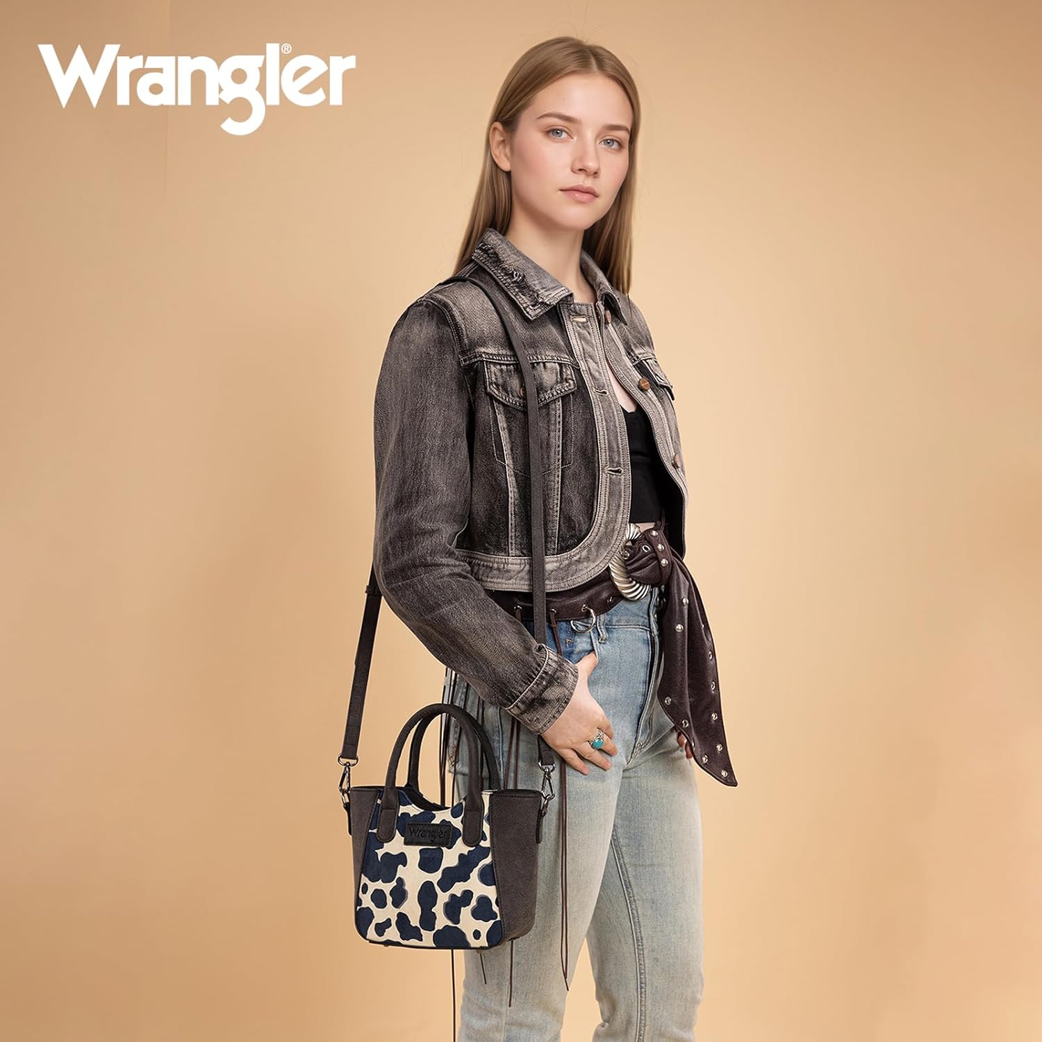 Wrangler Small Crossbody Bags for Women Designer Top-Handle Crossbody Handbag - Image 2