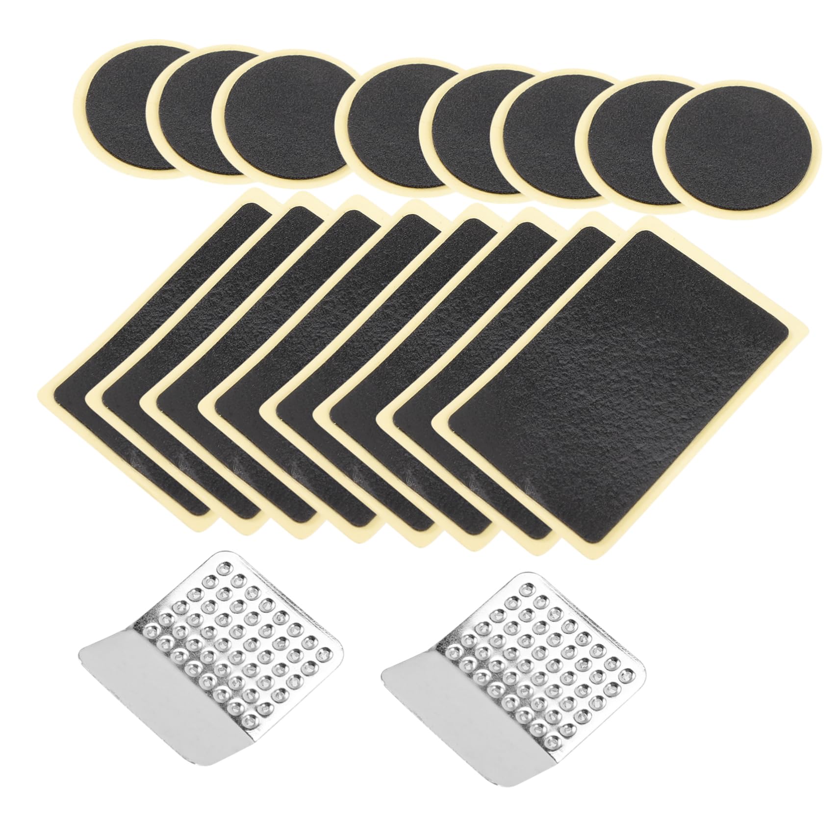 BESPORTBLE 1 Set Bike Patch Kit for Road Mountain Bikes Metal Rasp Tire Repair Plugs Repair Kit