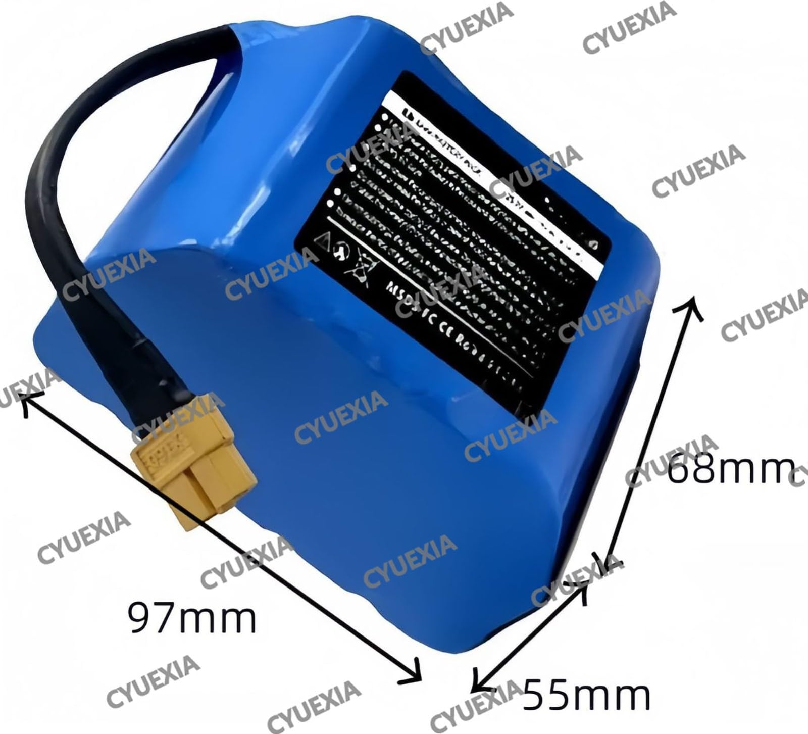 24V 4Ah Batterie Ebike 25.2V 4AH 6S2P Batterie De Vélo Électrique Hoverboard Batteries avec BMS Rechargeable Étanche Batterie pour 50W 100W 200W Moteur