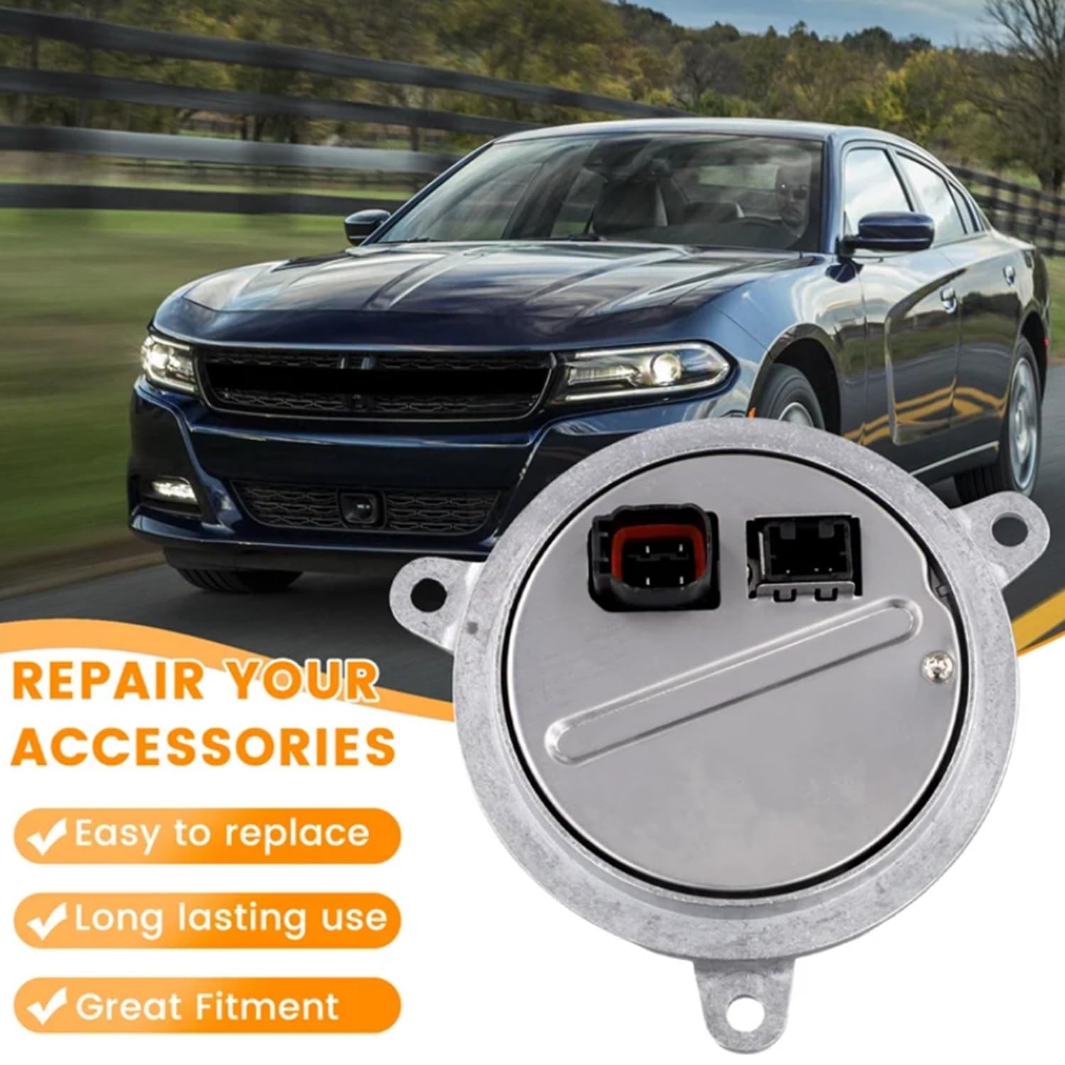 Bezpośredni zamiennik ksenonowego modułu sterującego statecznikiem HID D3 do Dodge 2014-2020, Chevy Impala 2014-2019, dla Camaro 2014-2015, dla Malibu 2016-2018 - 12V OEM 68224607AB, 22860334, 22941