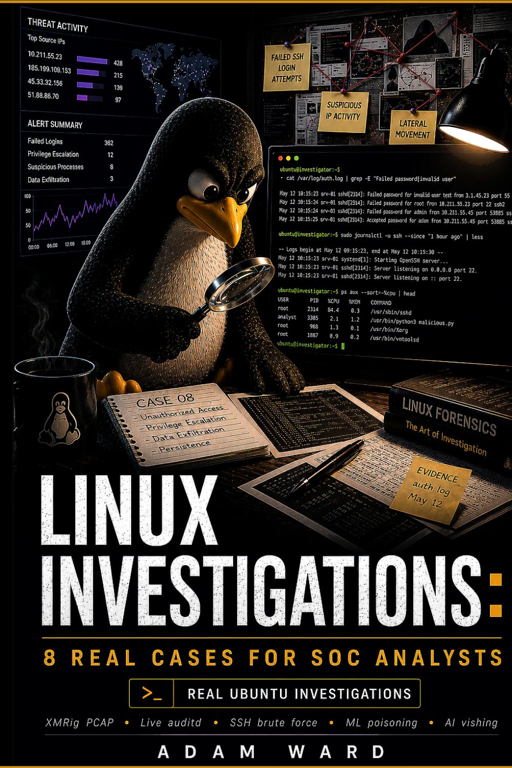 Linux Investigations: A practical Linux investigation guide for SOC analysts and blue-team defenders.