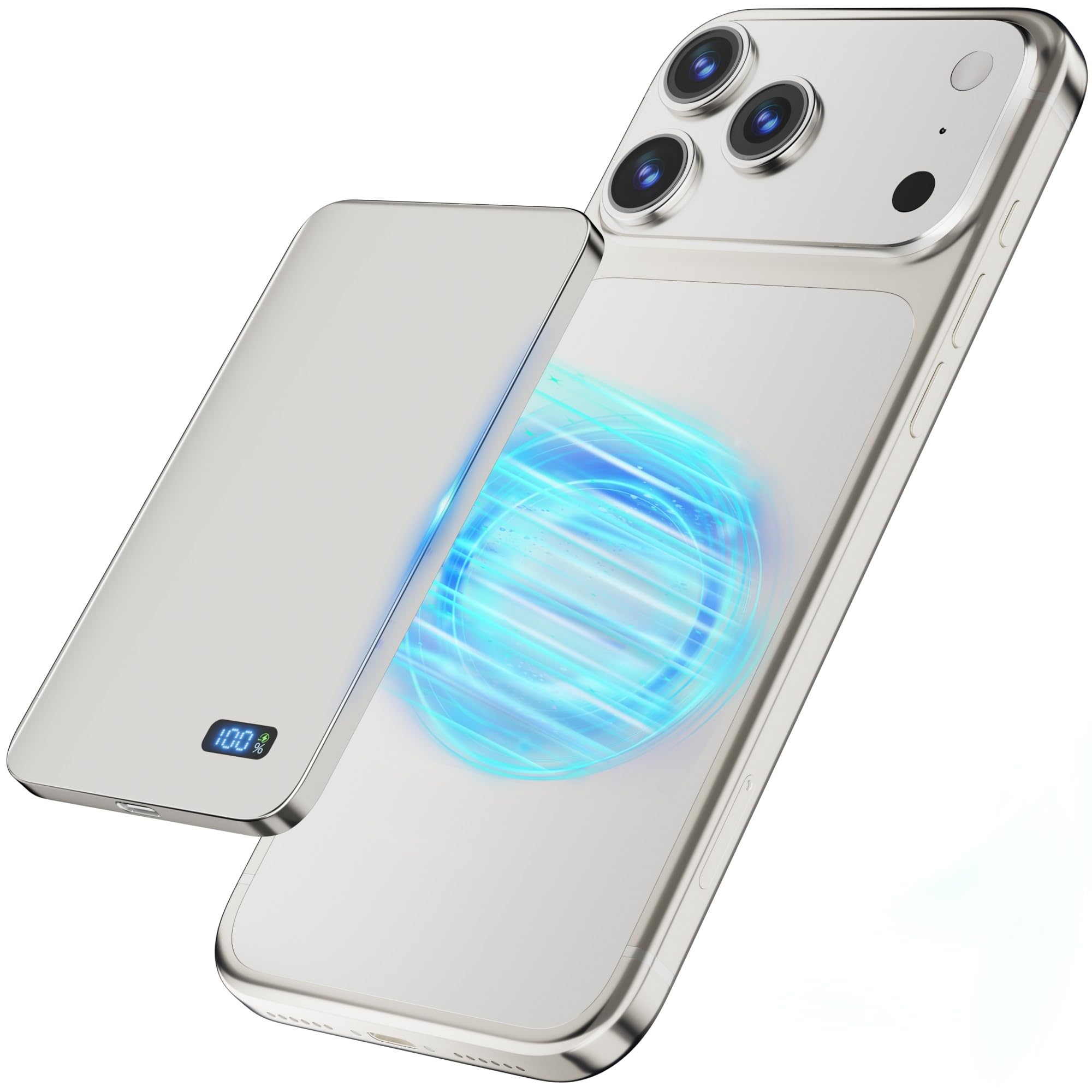 モバイルバッテリー MagSafe対応【2026新モデル・8mm超薄型】大容量8…