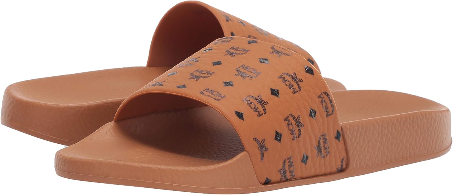 women's mcm visetos slides