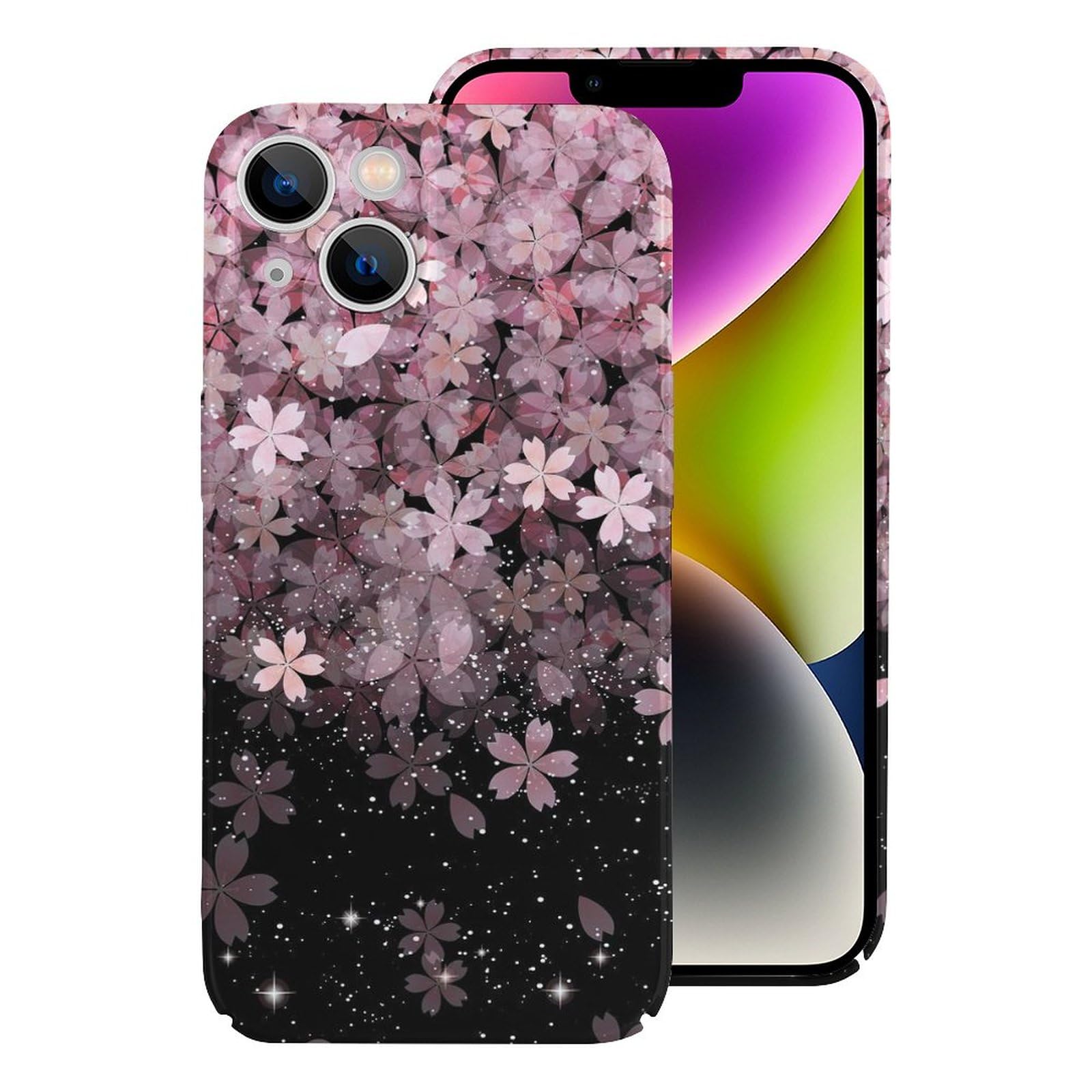 Amazon.co.jp: iPhone 14 ケース さくら 桜柄 携帯電話ケース iPhone