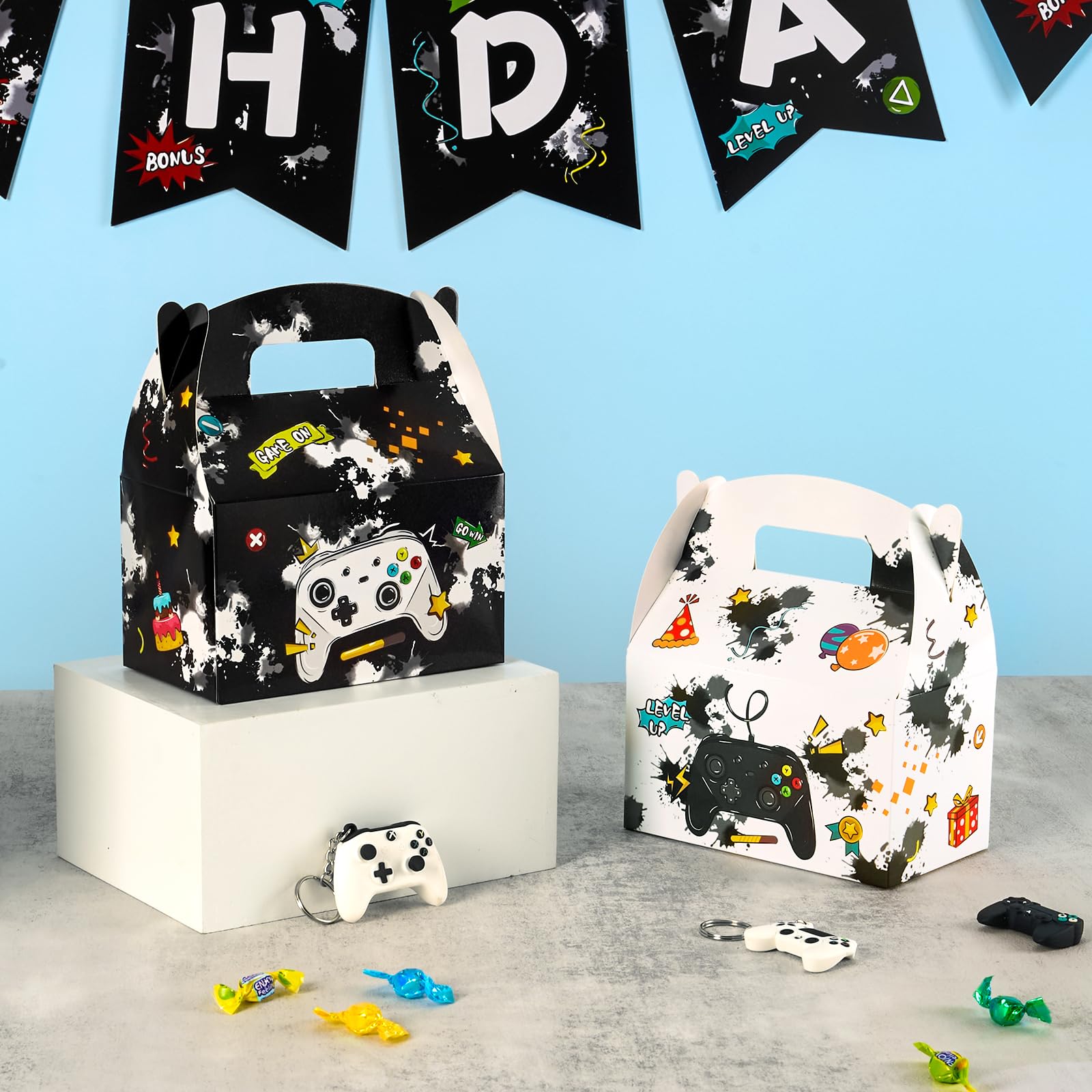 Scatole regalo a tema videogiochi - Scatole regalo per compleanni