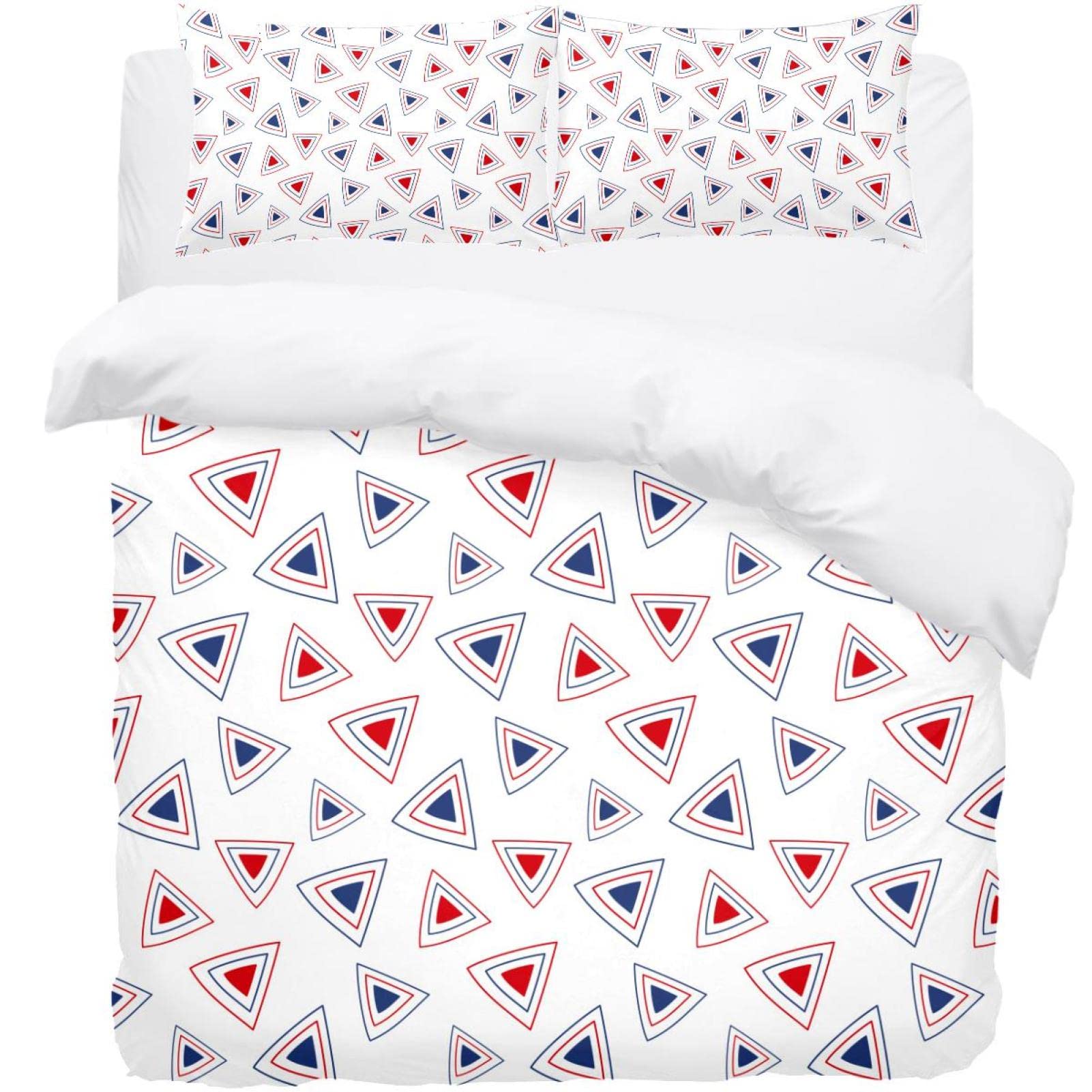Housse de couette et taie d'oreiller pour une chambre cosy et chaude
