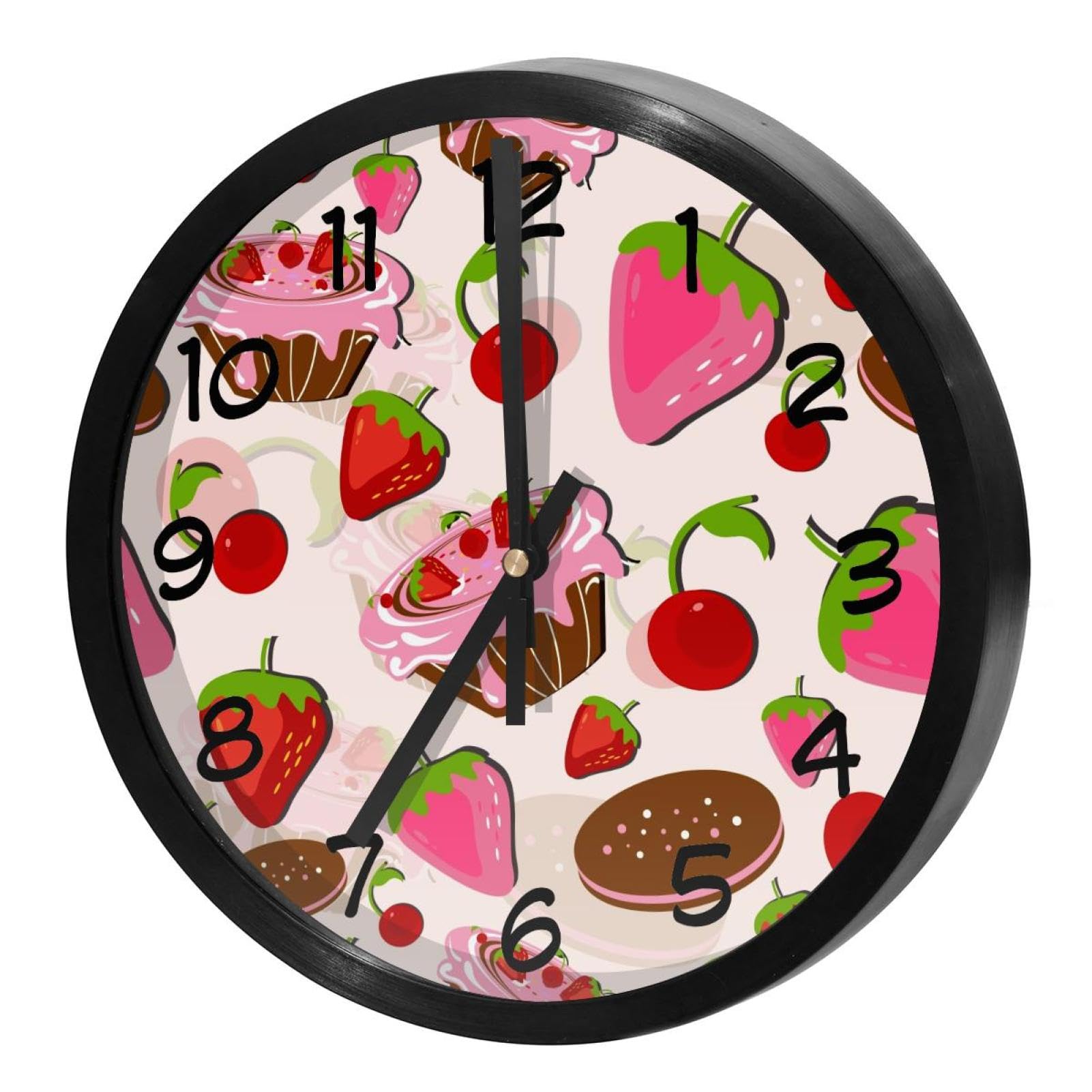 Horloge murale silencieuse à quartz, un cadeau utile pour la maison