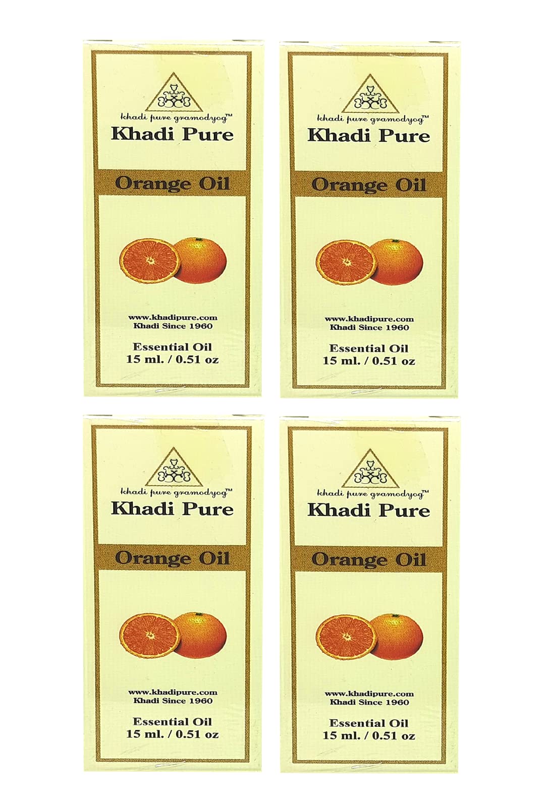 Khadi Pure Herbal Orange Essential Oil, 15 Ml (Pack Of 4)-picture-32