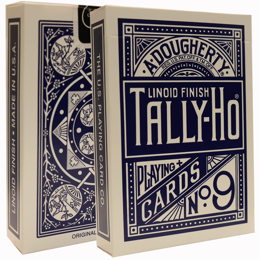 Jeu De Cartes TALLY-HO Fan Back - Pour Poker, Magie, Cartomancie, Cartes De Qualité, Neuf