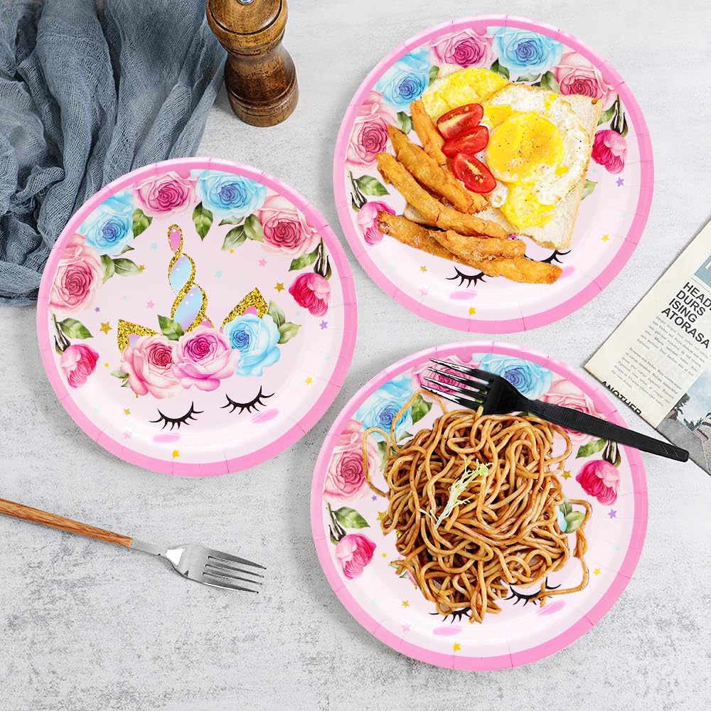 48 Pcs Christmas Paper Plates 9 Inch Santa Disposable Plates Xmas
