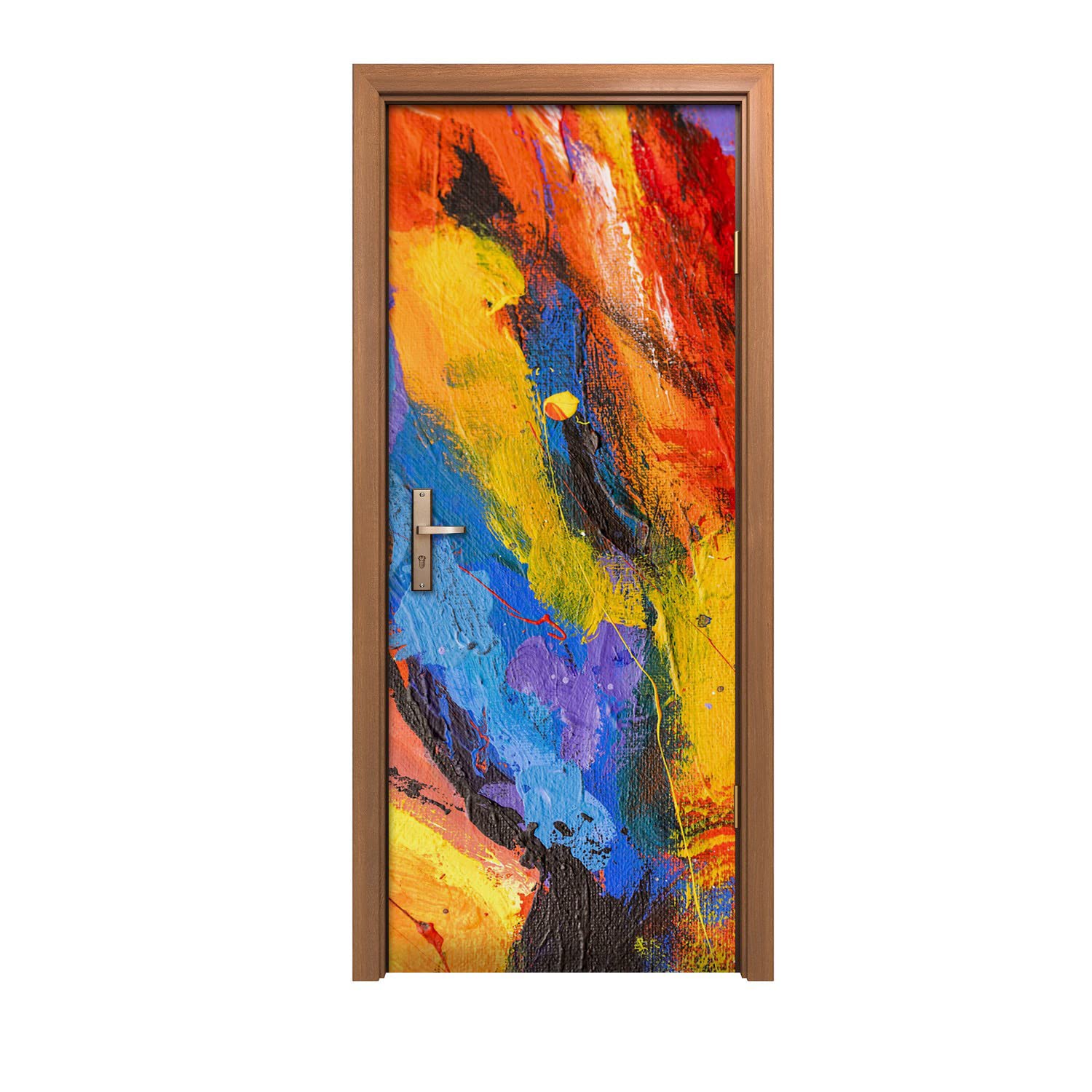 Autocollant de porte décoration murale design intérieur Coloray 90x200