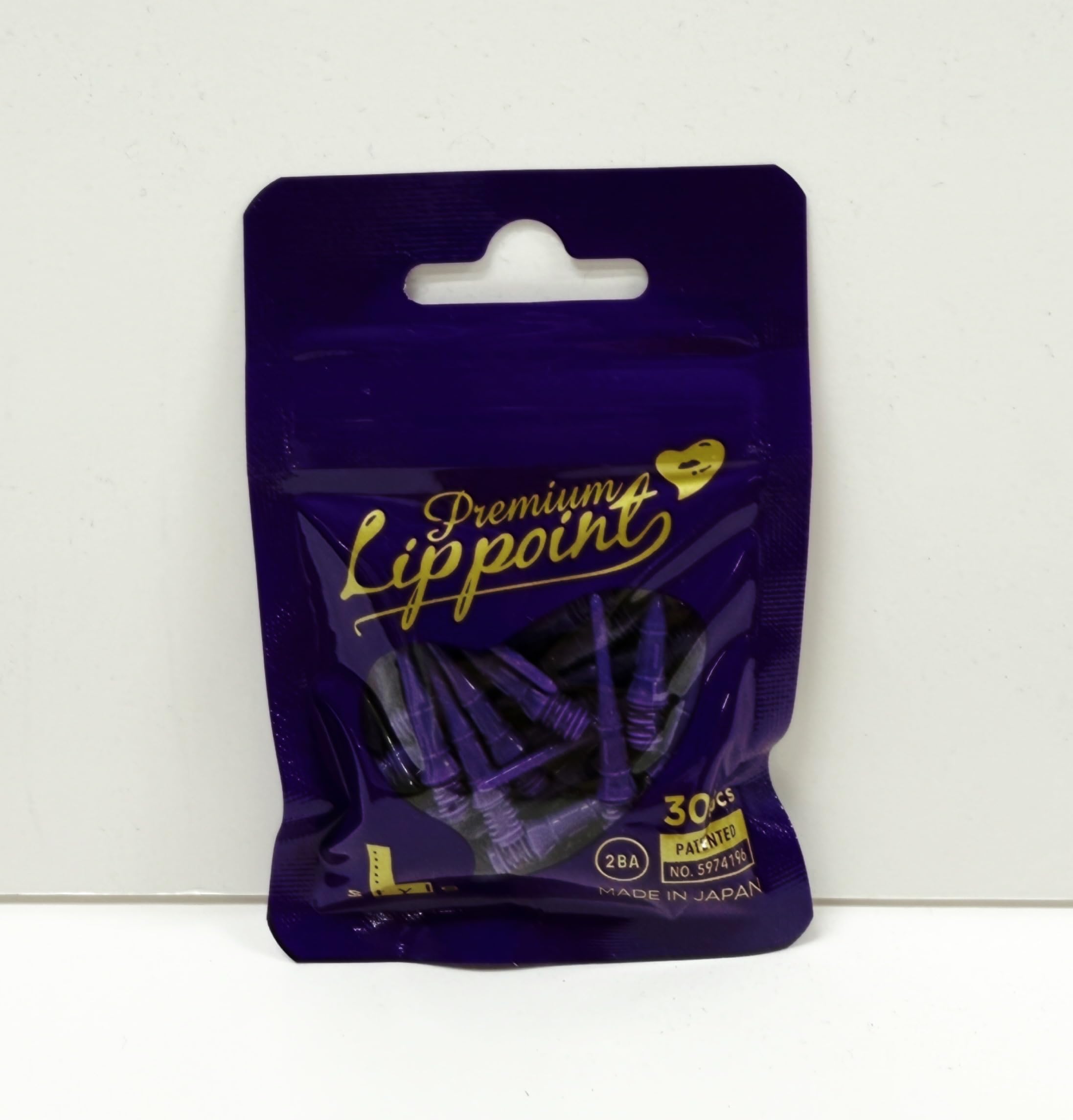Amazon | L-style チップ Premium Lippoint パープル 30本入り 2BA