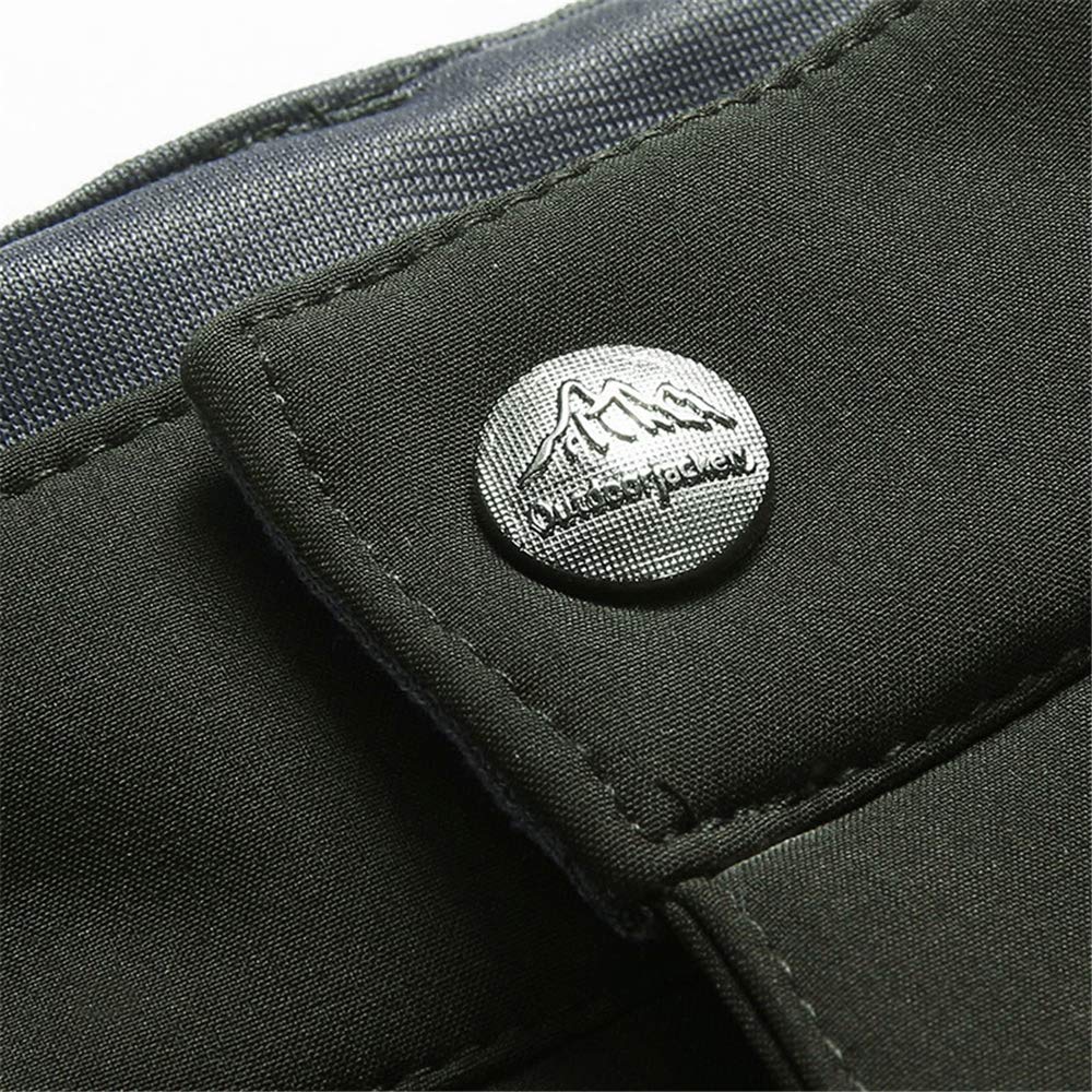 Chickwin Herren Wanderhose Jogging Berghose Sport Skihose Trekkinghose Winddicht Warm Wasserdicht Langlaufhose für Jagd Trekking und Fahrrad