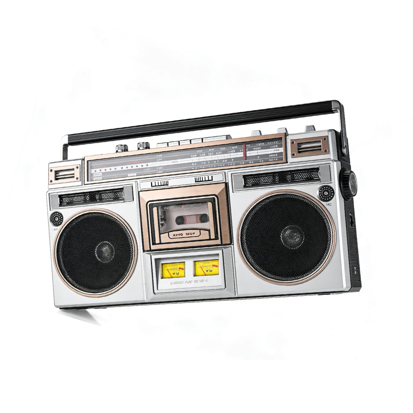 WDWDW Cassette Player Bluetooth CD Boombox Portable Radio Retro Tape,FM/DAB+,SD/USB Input,and Recording for Family Gatherings and Travel