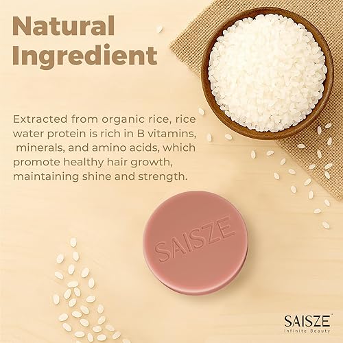 Miniatura 3 de Barra de champú de proteína de agua de arroz (3.00 oz)