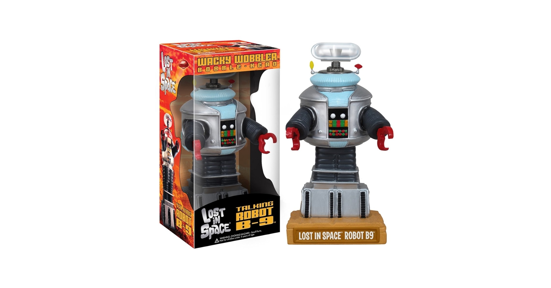 【FUNKO WACKY WOBBLER】 ロッケム ソッケム ロボットセット Rock 'Em Sock 'Em Robots Wacky Wobbler Bobblehead Set from