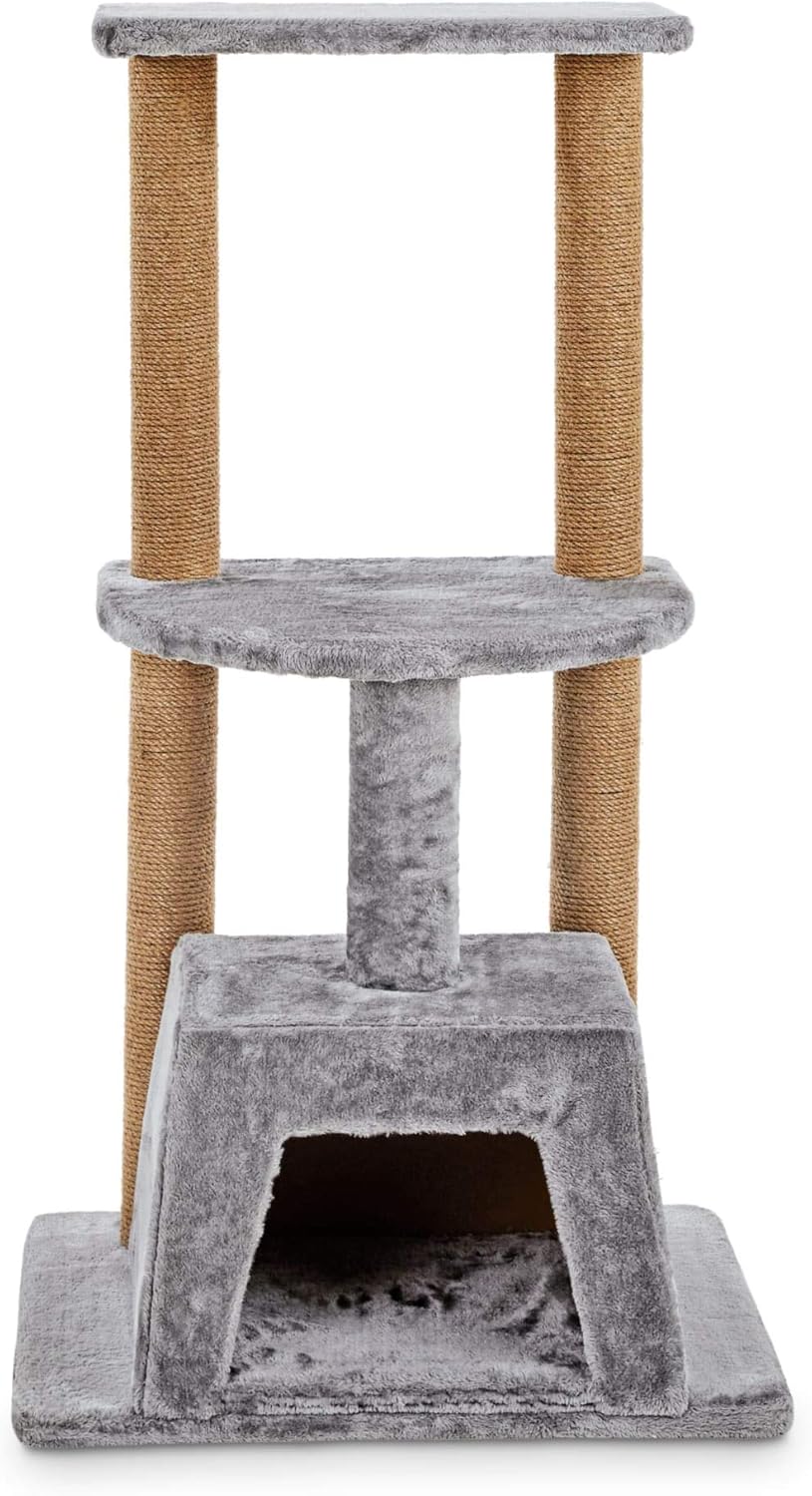Petco Brand Animaze 3Level Cat Tree with Condo, 23.8" L