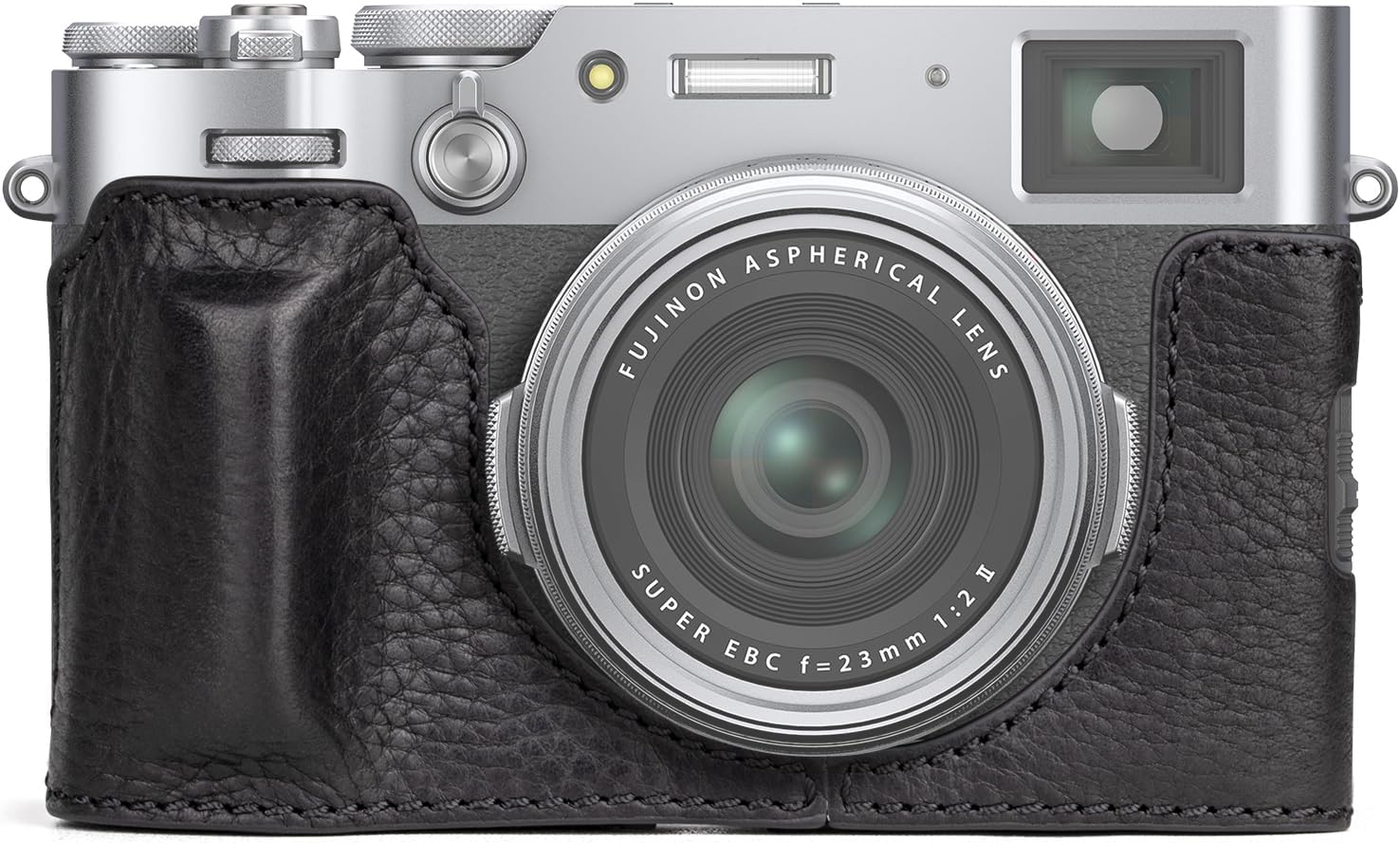 MUZIRI KINOKOO Fuji X100V Case Bag, PU Funda De Cuero Para Fujifilm X100V Con Correa Para El