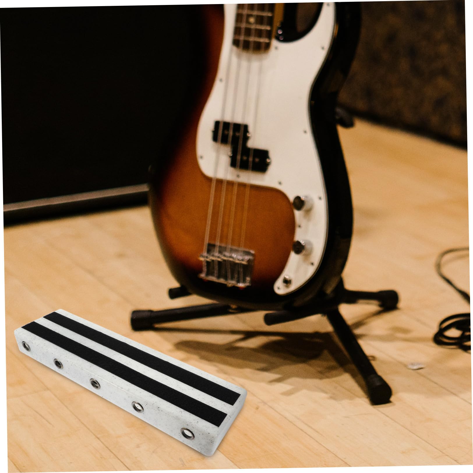 SUPVOX Pedalera para Guitarra Eléctrica Soporte de Efectos, Placa Efectora Hueca de Gran Espacio para Pedales, Base Práctica y Segura para Músicos Principiantes y Profesionales