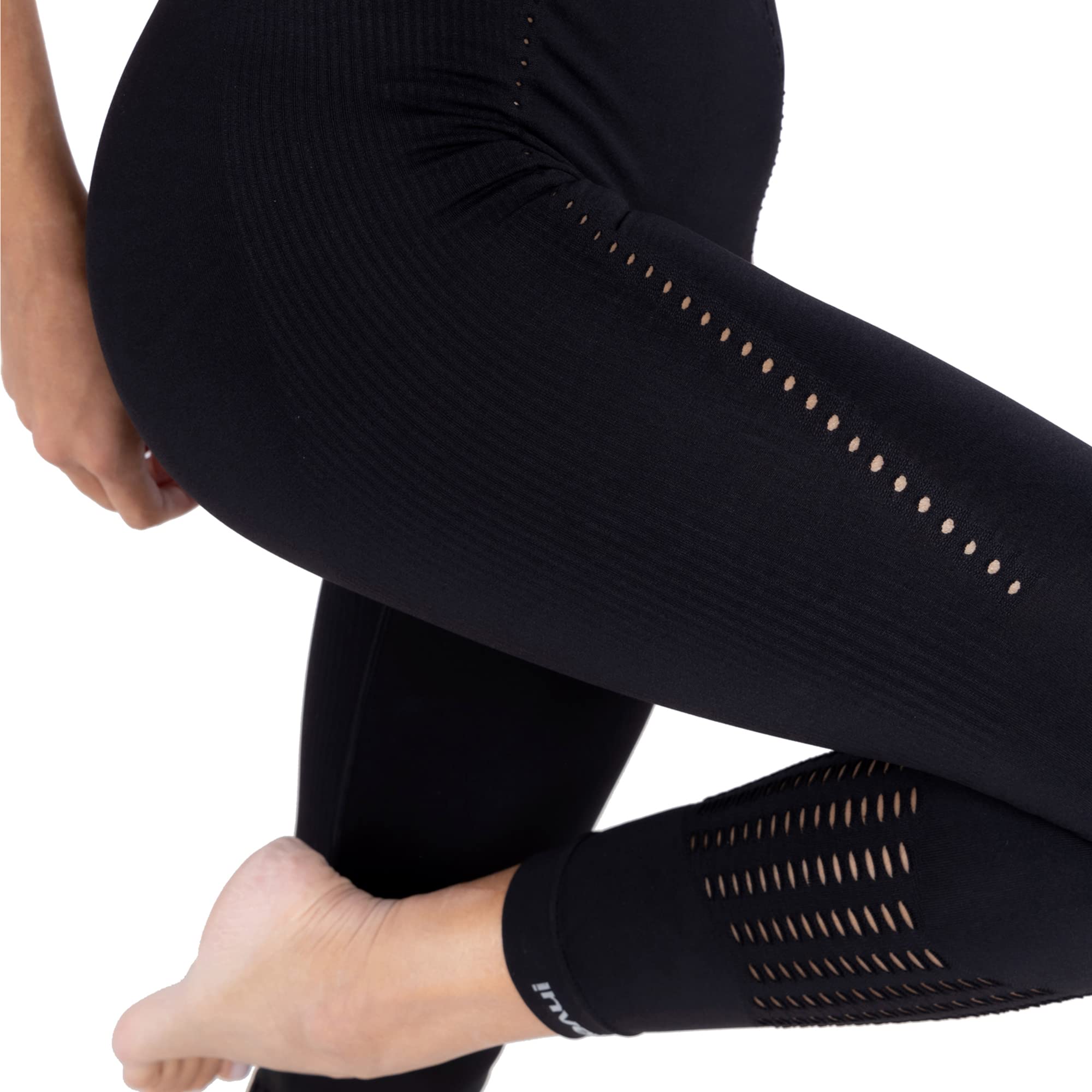 Invertika Leggings Snellenti Sportswear Leggins Donna in Microfibra Anticellulite - Modelleanti - Contenitivi - Vita Alta Termico Made in Italy
