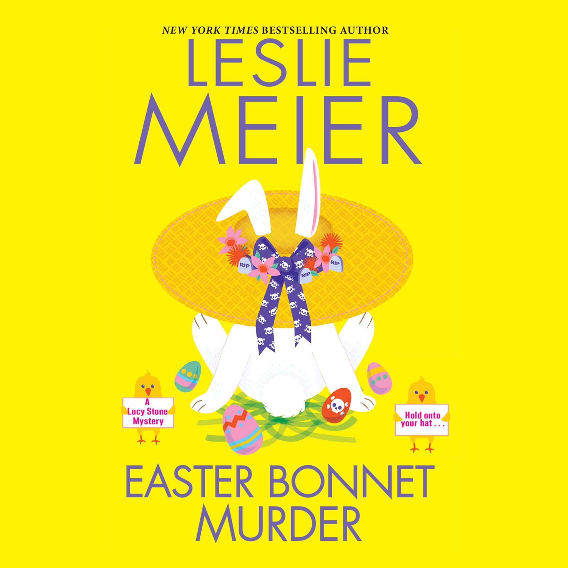 Cover art for Easter Bonnet Murder