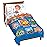 Jay Franco Blippi & Meekah Trucks Toddler Comforter Set - 4 Piece Blue Bedding Sheet Set & Pillow Cover - Super Soft Microfiber Bed Set