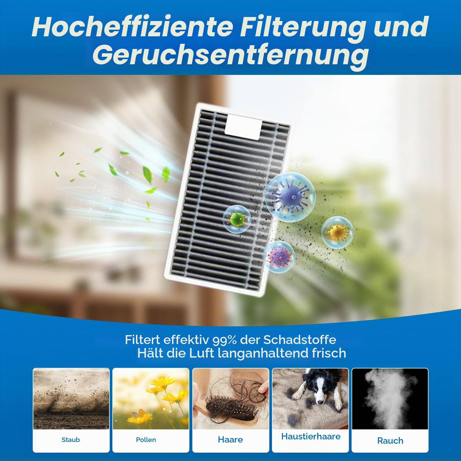 X12 OmniCyclone Zubehör für ECOVACS DEEBOT X12 OmniCyclone/X12/T90 Pro Omni | 20-Teiliges X12 Pro Omni Saugroboter Ersatzteile:2 Hauptbürsten,6 Seitenbürsten,6 Filter,4 Wischwalzen