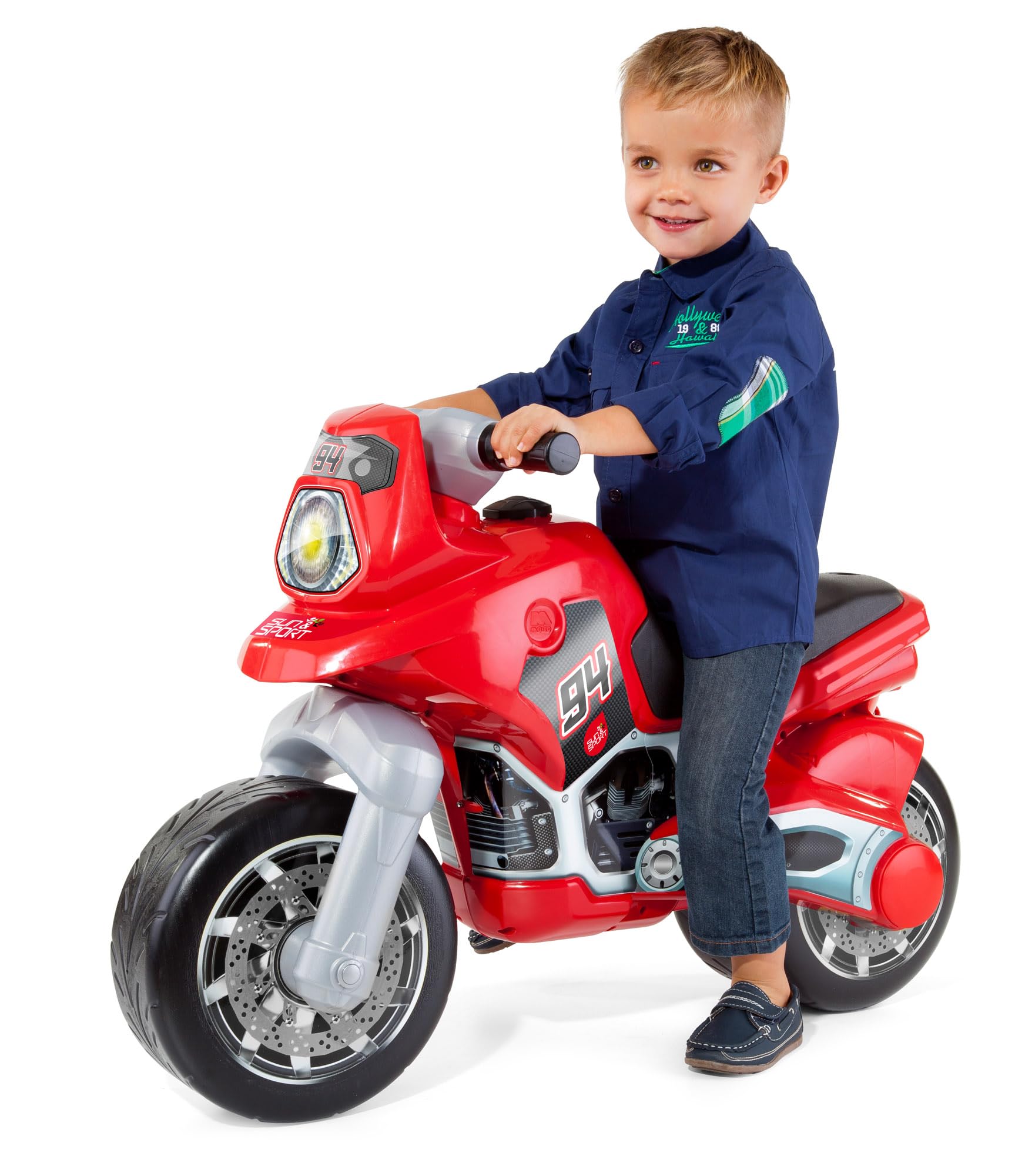 MOLTO | Moto Correpasillos Cross Advanced | Moto Corre Pasillos, Bici para Todo Tipo de Terrenos | Juguetes Infantiles Seguros y Resistentes | Fomenta el Sano Desarrollo de Niños y Niñas | + 18 Meses