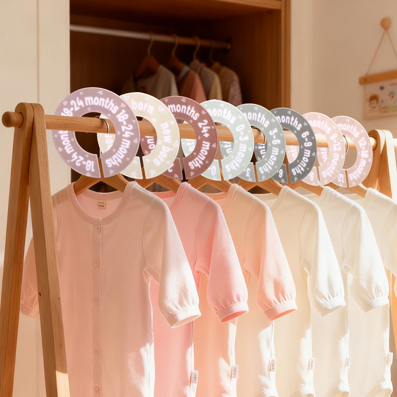 8pcs Baby Closet Dividers - Image 4