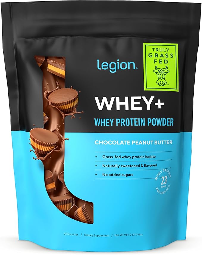 LEGION Whey+ Whey Protein Powder (Chocolate Peanut Butter