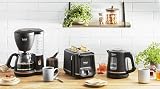 Tefal - Includeo - Grille-pain 2 fentes avec pinces magnétiques - Noir - 13