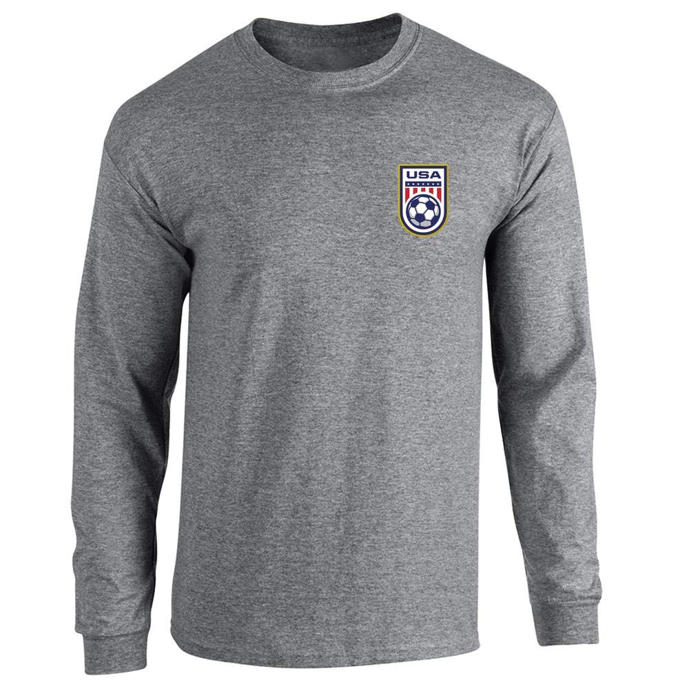 USA Soccer Retro National Team Jersey Long Sleeve T-Shirt