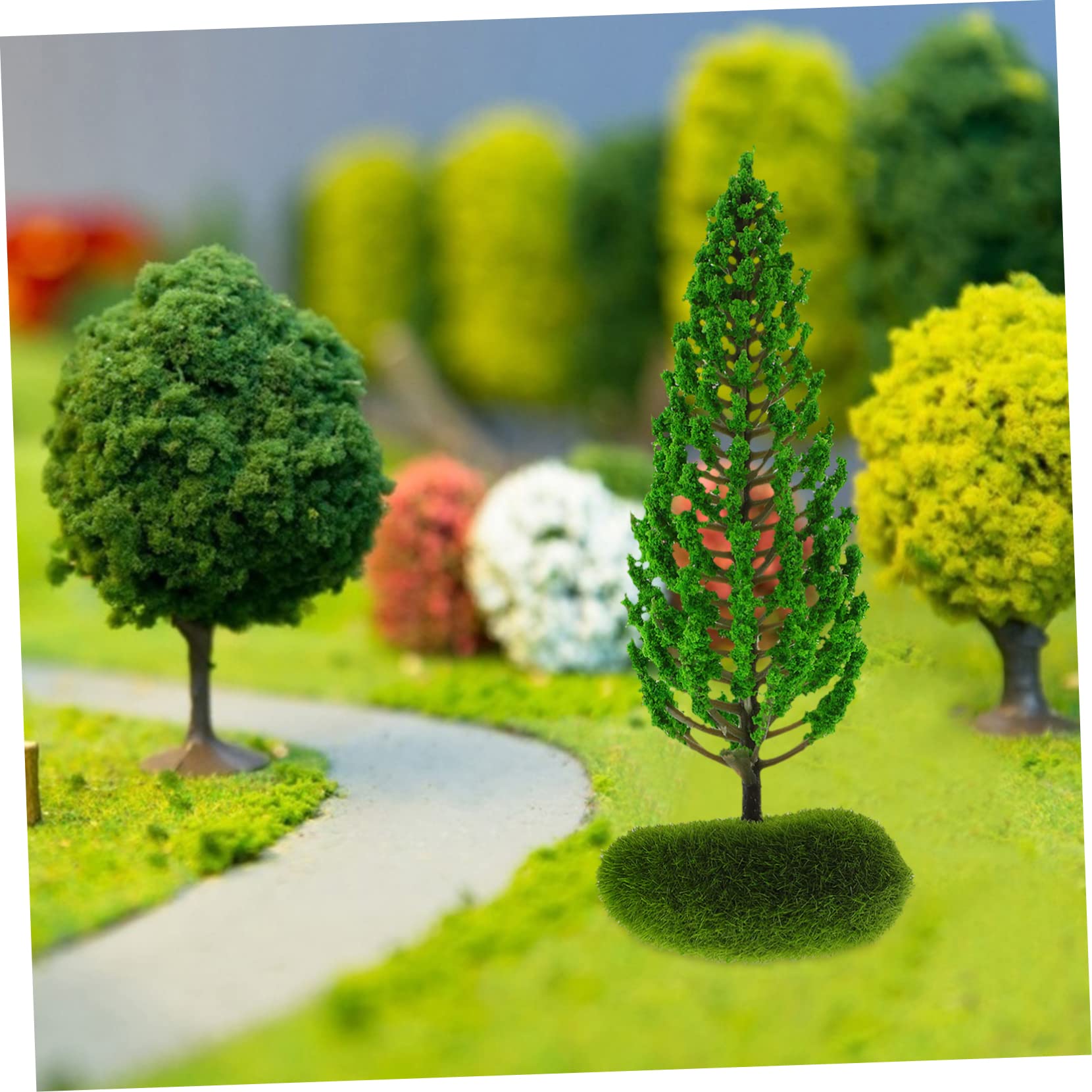 Abaodam 10piezas Árboles Diorama De Paisaje Decoración De Jardín Mini De Árboles para De Paisajismo
