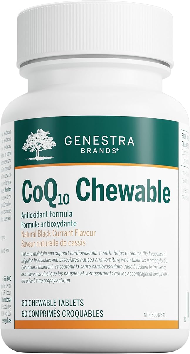 CoQ10 Chewable Blackcurrant Flavor