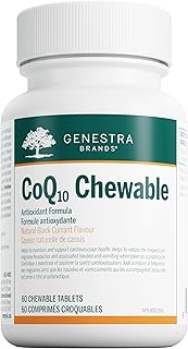Genestra Brands - CoQ10 Chewable - Coenzyme Q10 Antioxidant Formula - 60 Chewable Tablets